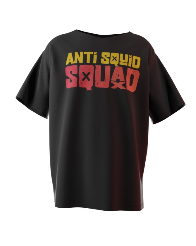 Anti Squid Squad Official Tshirt Black