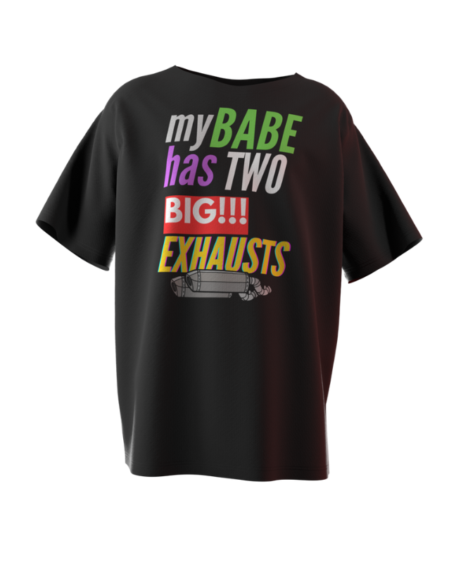 My babe has two big